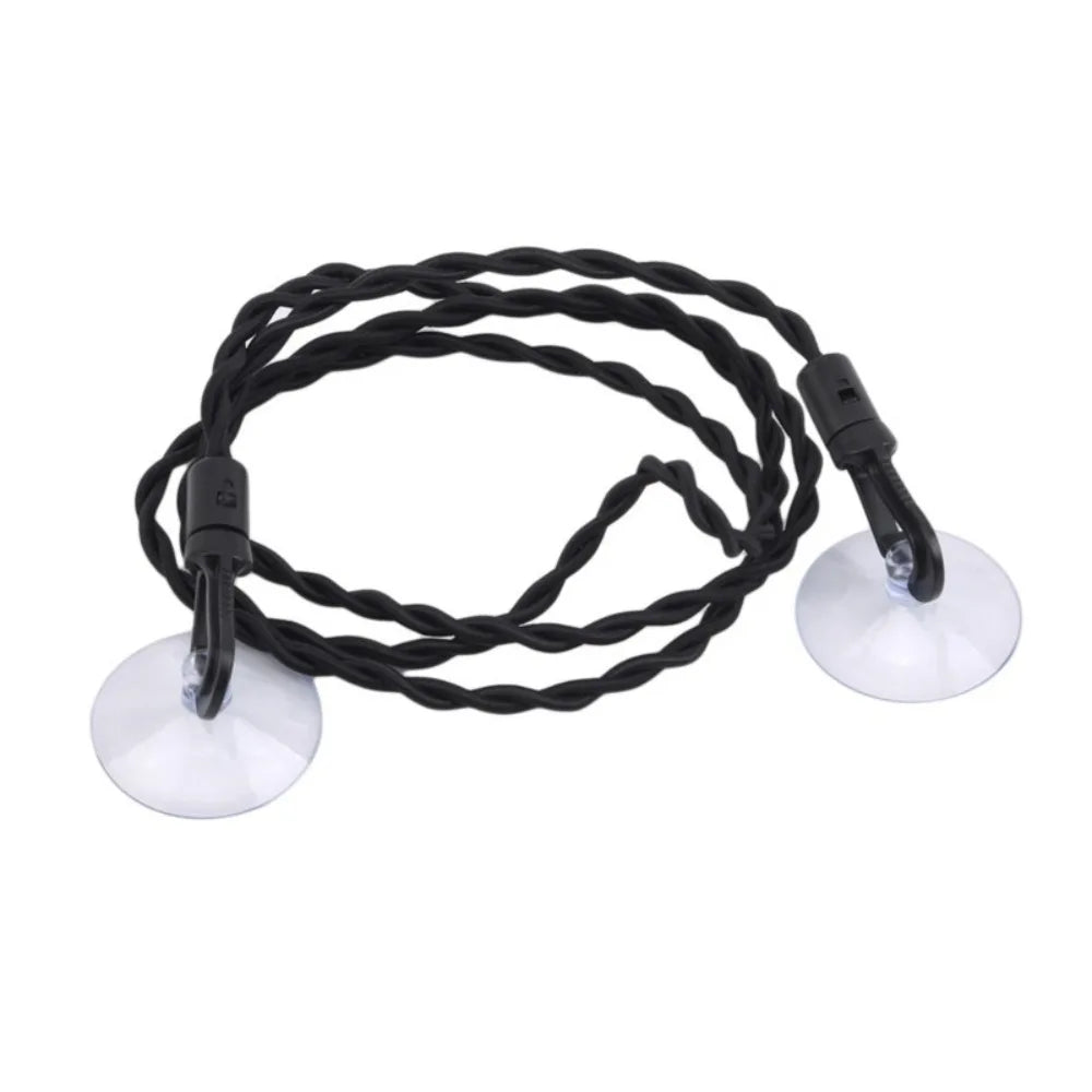 No Drill Suction Cup Outdoor Clothesline Multifunctional Portable Elastic Rope Retractable Clothesline for Bathroom Clothes Line