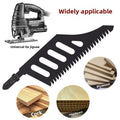 5pcs T142HB Jigsaw Blade Curved Scroll Saw Blades For Precision Cutting T Shank Flush Cut Replacement Jigsaw Blade