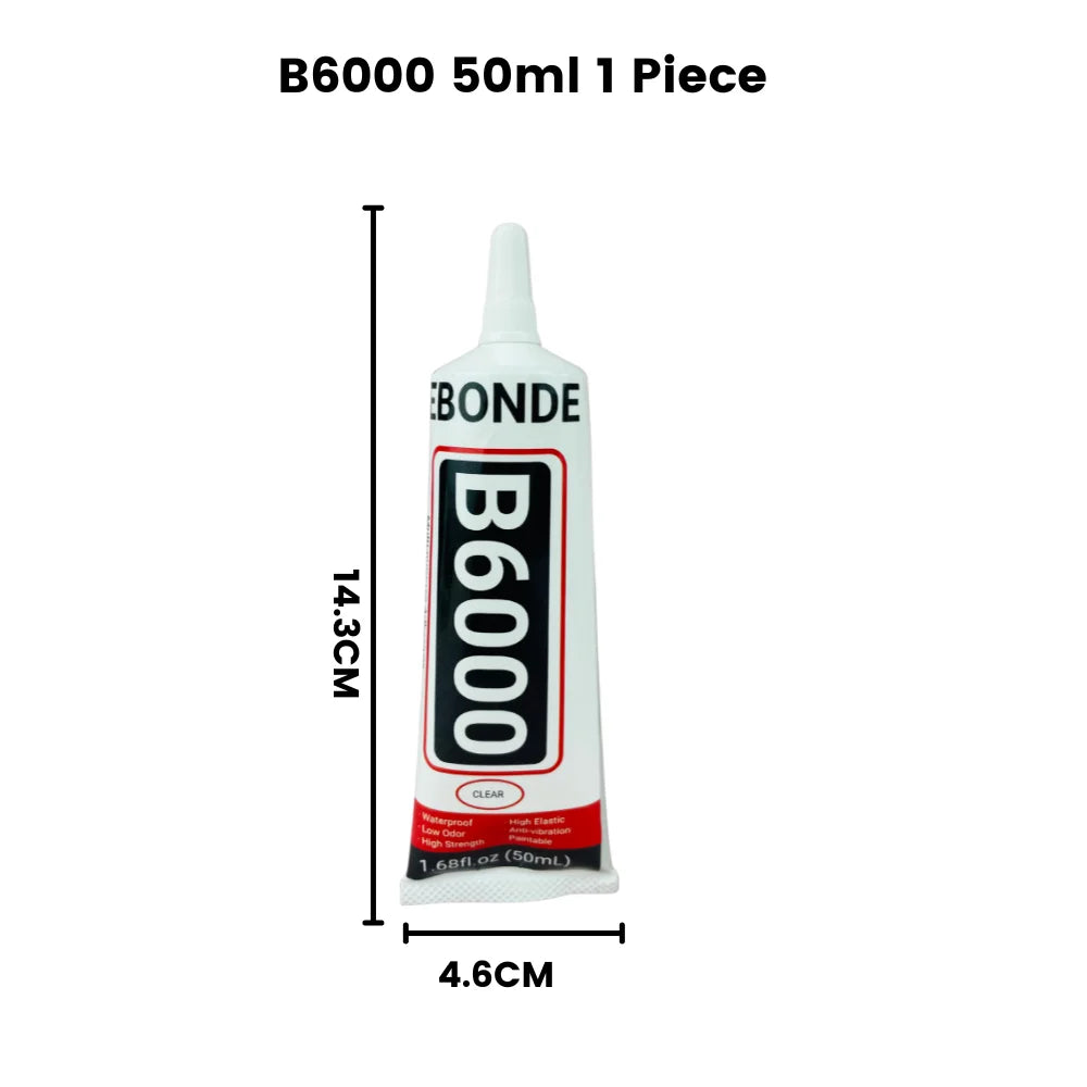 15/50/110ML B6000 Strong Glue Telephone Mobile Phone Touch Screen Adhesive DIY Repair Diamond Jewelry Glass Office Supplies
