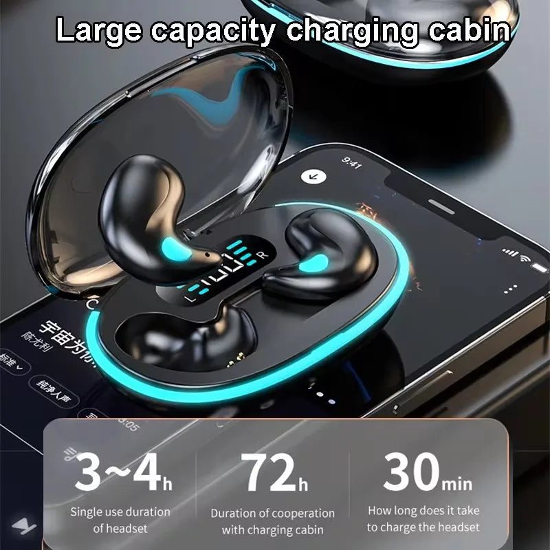 Original X55 TWS Wireless Headphones Bluetooth Earphone For Samsung Galaxy S25 Ultra S23FE S24 Plus A55 A16 A36 A56 Mini Headset