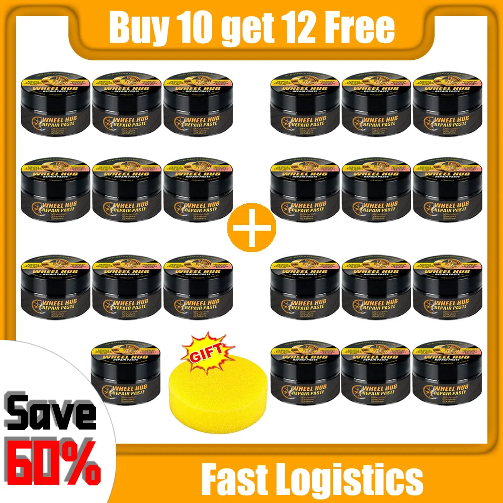 Car Wheel Hub Repair Paste Scratch Remover Oxidation Polishing it Reparación Llantas Universal Alloy Wheel Dent Restore Care