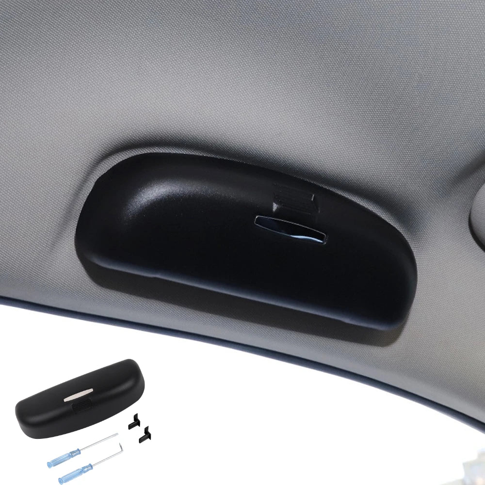 Car Glasses Holder Case Sun Glass Box for Audi Q3 Q5 SQ5 Q7 A1 A3 S3 A4 A6 A7 S6 S7 S4 RS4 A5 S5 2013 - 2022 Sunglass Holder