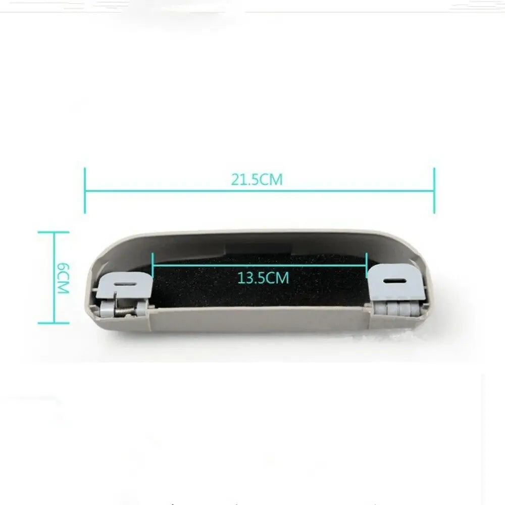 1PCS Universal Car Sunglasses Holder Glasses Case Cage Storage Box Automobiles Interior Accessories Car Glasses Holder