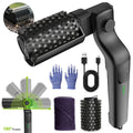 Electric BBQ Rotary Grill Brush, 4-Speed 4000mAh Cordless Cleaner, Adjustable Angle Barbecue Tool for Outdoor Grills Cleaner