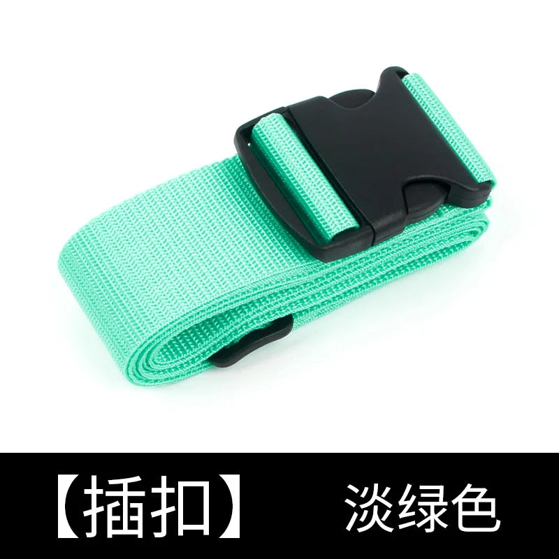Straight Shaped Luggage Straps for Suitcase, Polyester Luggage Belt with Adjustable Release Buckle Travel Accessory ﻿