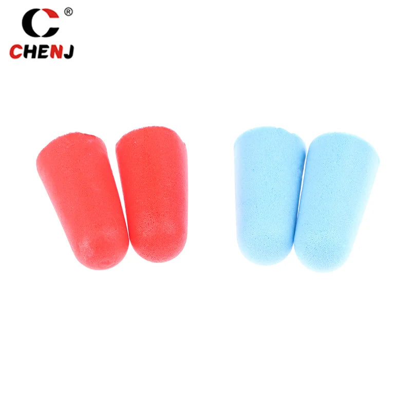 20Pcs Anti-noise Sponge Earplugs Reusable Anti-Noise Noise Reduction Protection Sound Insulation Ear Plugs For Sleep Work