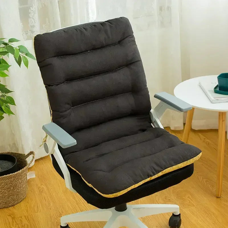 Thicken Soft Back Waist Pillow Student Stool Thickened Fart Cushion Home Garden Patio Lounger Hynde til siamesisk stol 샴 체어 쿠션