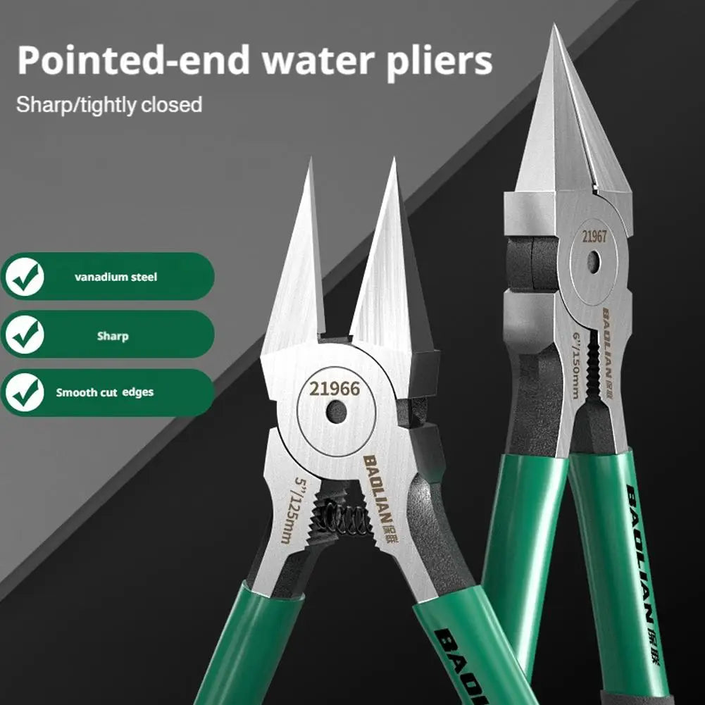 Industrial Grade Special Sharp Side Mouth Pliers,High Hardness Electrician Small Diagonal Pliers,Electrician Manual Tool ﻿