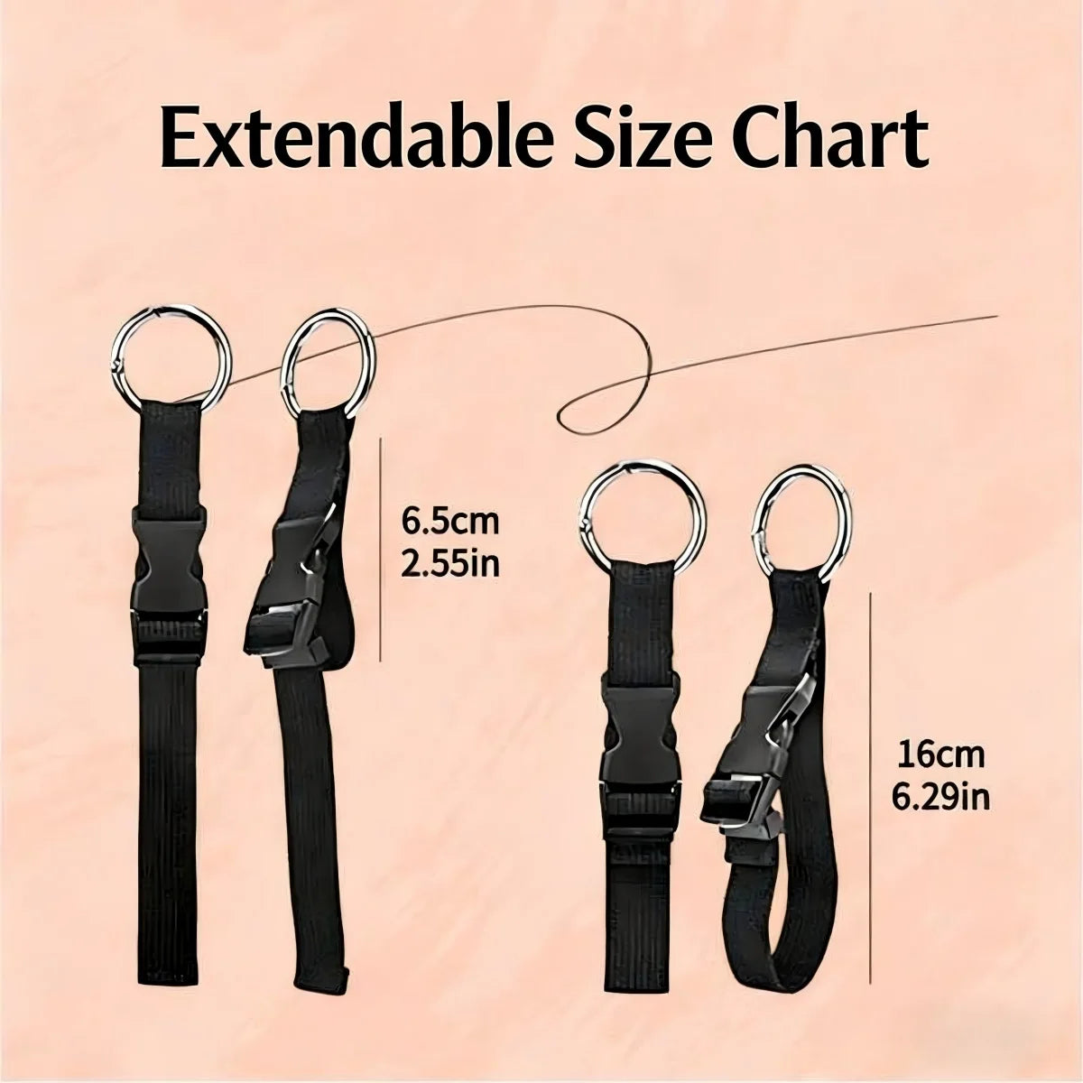 Elastic Adjustable Luggage Strap Carrier Strap Baggage Bungee Luggage Belts Suitcase Belt Travel Security Carry On Straps