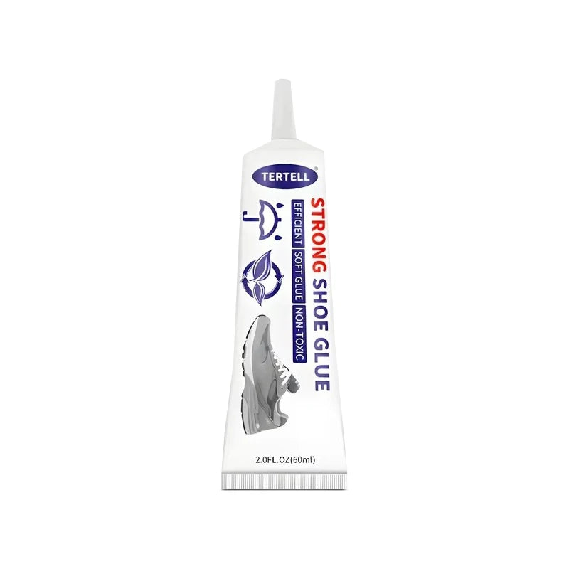 60ml Professional Shoe Adhesive Glue Fast Drying Waterproof Strong Bond for Leather Rubber Sneakers Boots - Instant Repair