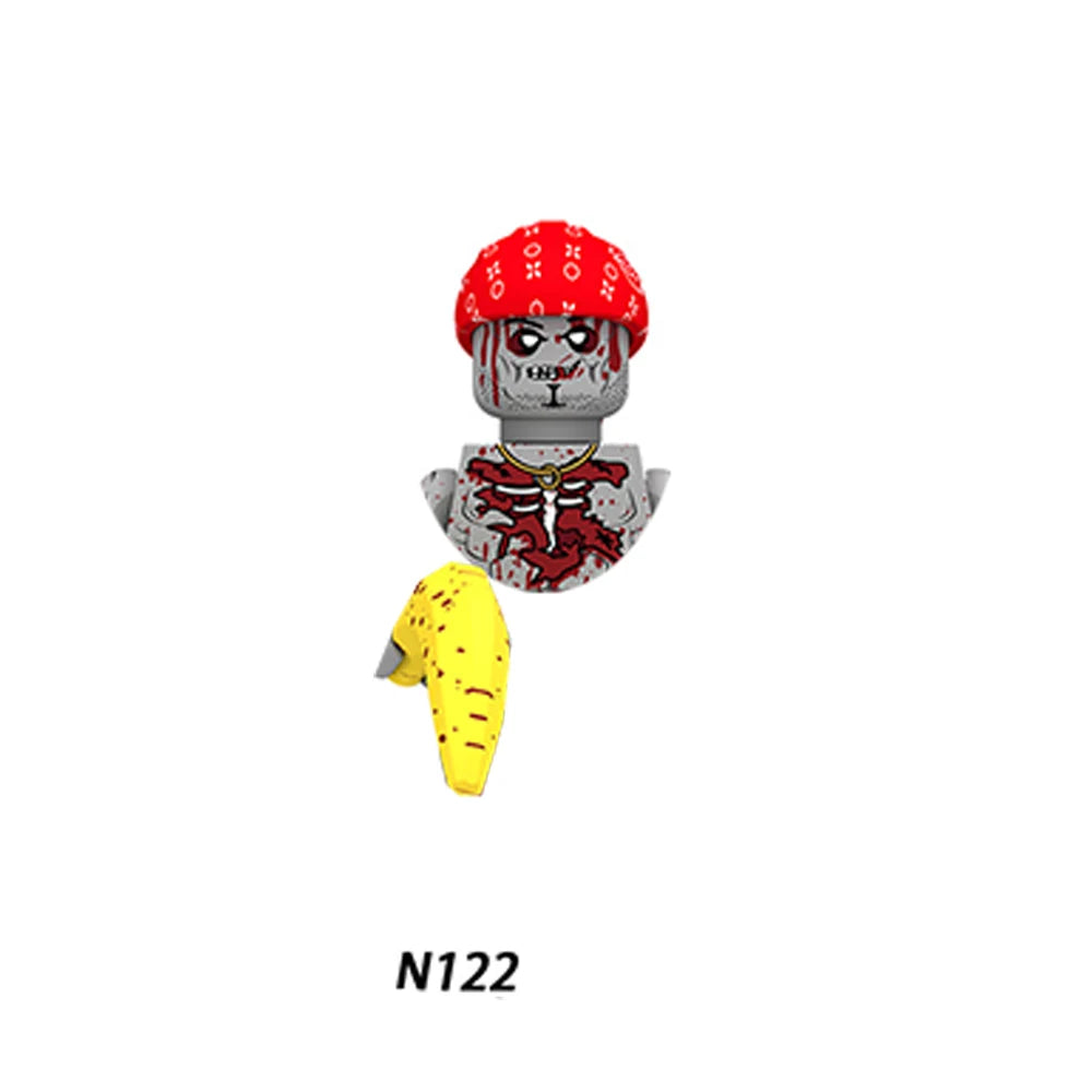 WM839 Horror Movie Zombie Building Blocks Bricks Dolls Mini Action Toy Figures Assemble Blocks Kids Gifts