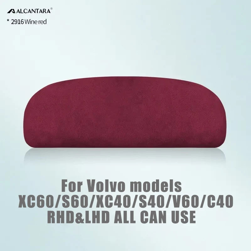 Car Glasses Sun Glasses Case Eyeglasses Box For Volvo XC40 XC60 XC90 S60 S90 V90 Suede Sunglasses Storage Holder Accessrioes