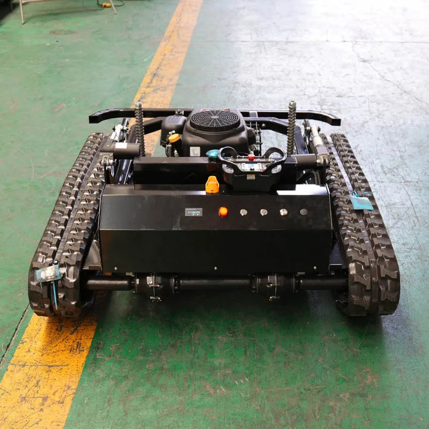 Diesel Remote Control Crawler Reel Lawn Mower - Efficient Garden Landscaping Tool
