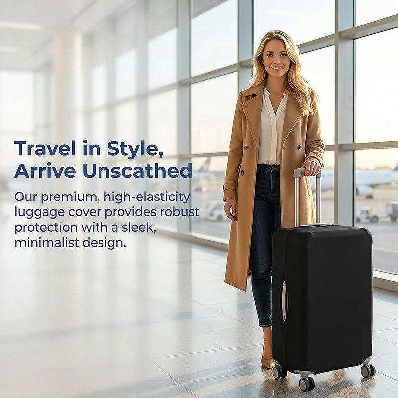 Travel Suitcases Protector Elastic Luggage Protector Cover for 18-32 Inch Travel Suitcases Case Travel Accessories XLXBHT02