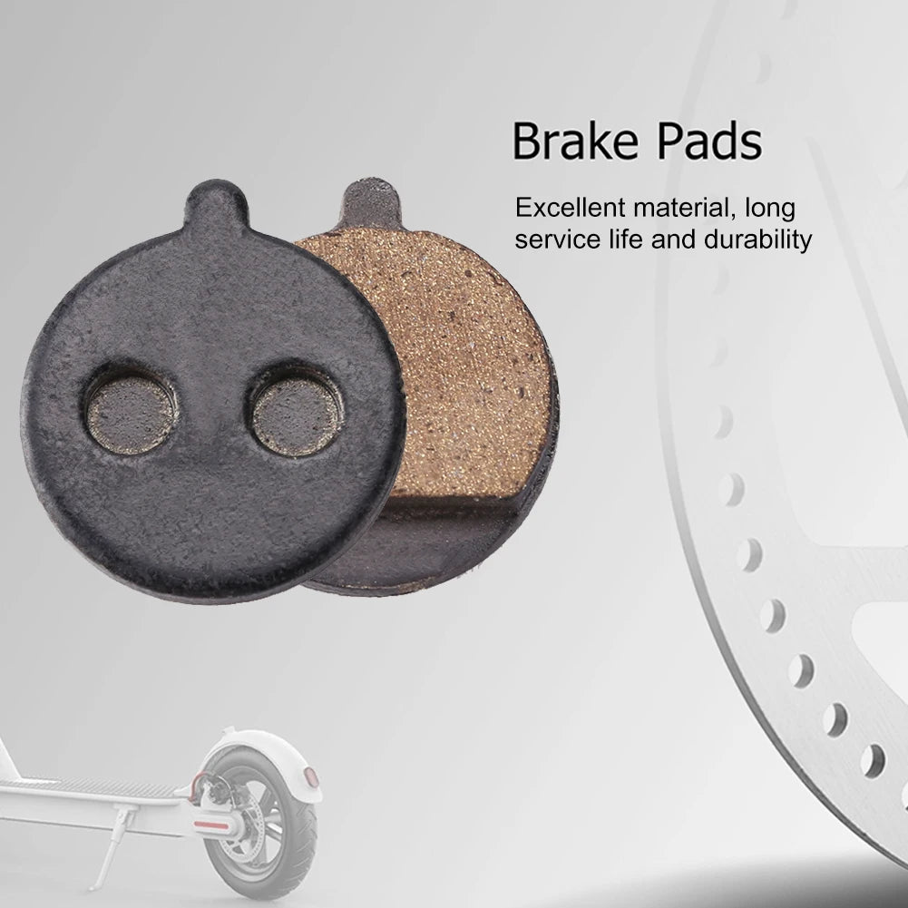 2-10PCS Brake Pads Kit Resin Electric Brake Pads Durable Electric Vehicle Brake Pads Small for Kugoo M4
