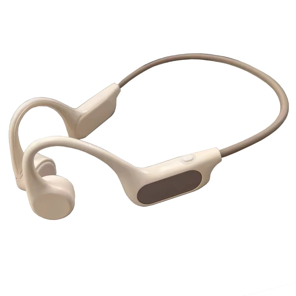 LonMao B33 Bone Conduction Earphones Bluetooth 5.4 Wireless Headphones Sports Headset HD Clear Mic for Workout Running Driving