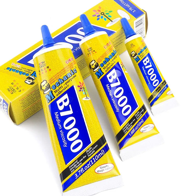 Repairman B7000 Glue, Phone Screen Adhesive for LCD Touch Screen Frame Warping Bracket & Rhinestone Bonding