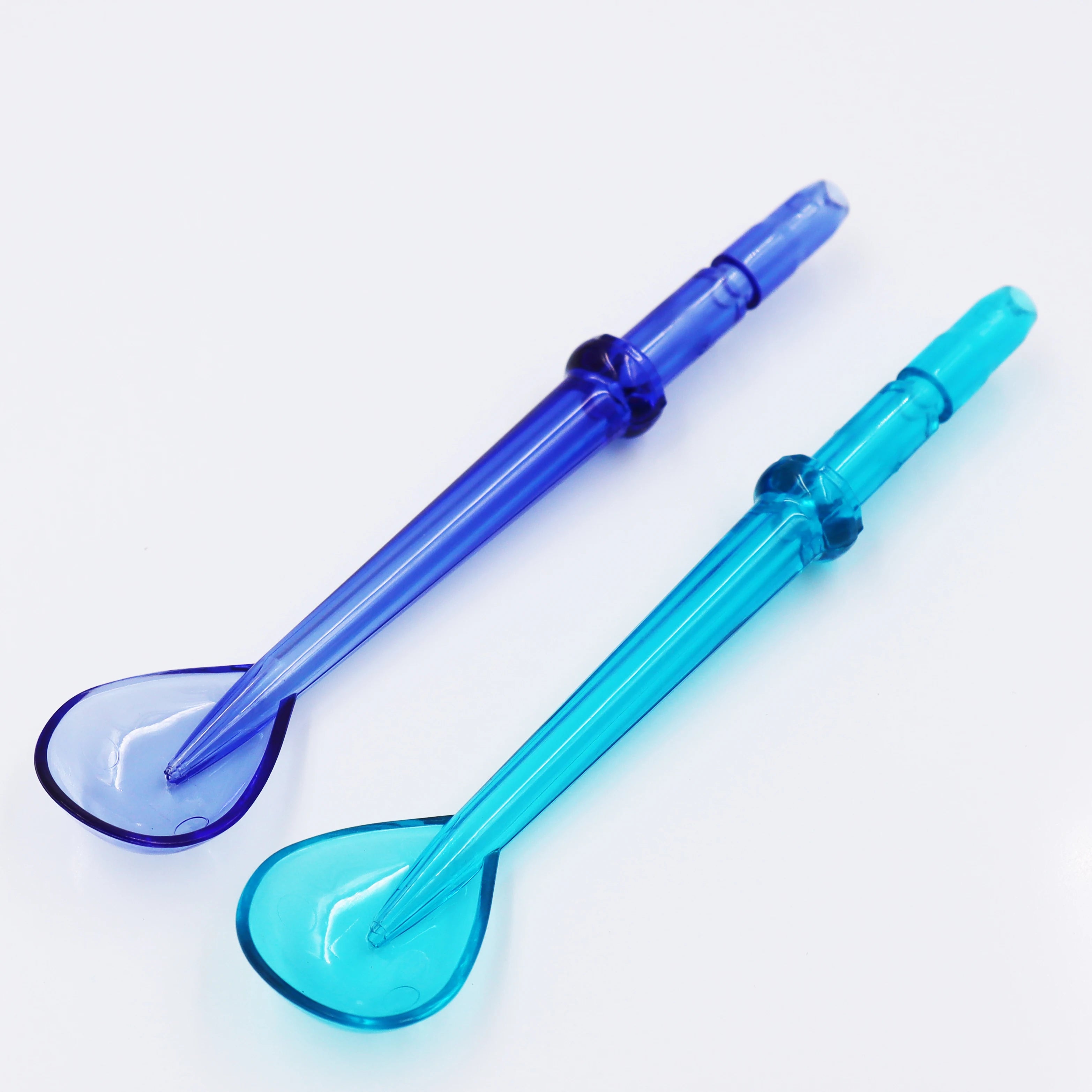 4pcs Tongue Cleaner Tips For Waterpik Water Flossers and Other Brand Oral Irrigators, Flosser Refill Replacement Heads