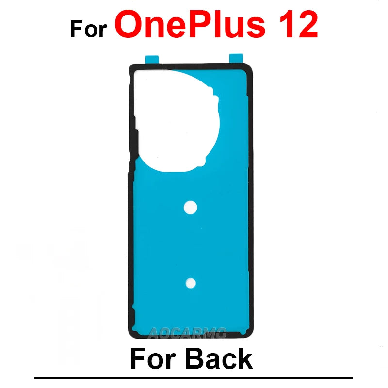 For OnePlus 6 6T 7 7T 8 8T 13R 9 10R 10 Pro 9R 9RT Nord Rear Door Housing Back Cover Adhesive 1+8Pro Sticker Tape Glue