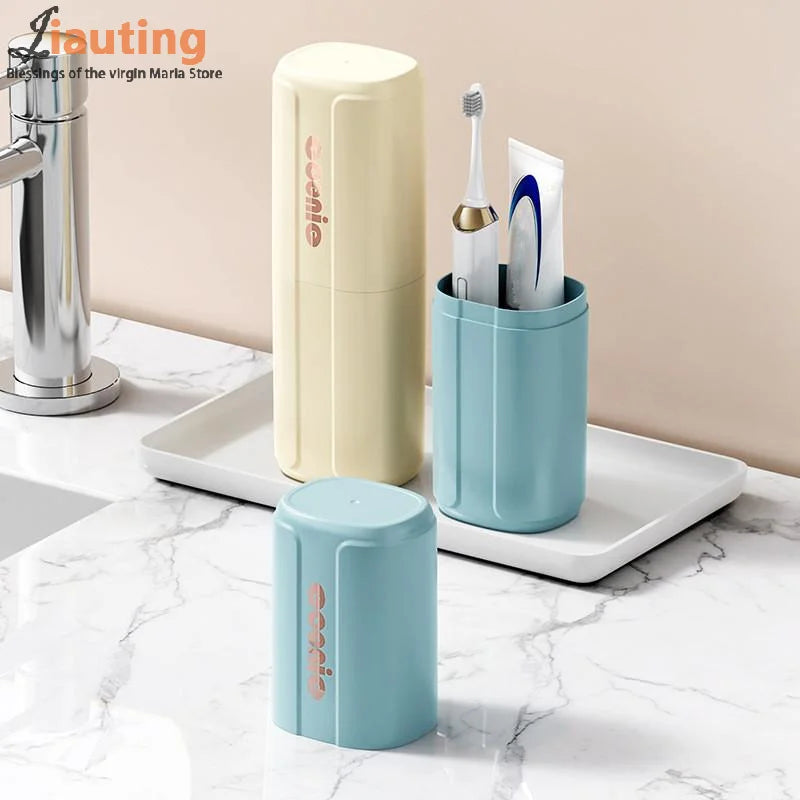 Portable Toothpaste Toothbrush Protect Holder Case Travel Camping Storage Box Protect Toothbrush Toothpaste From Dirt And Damage