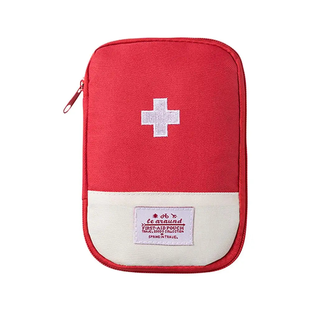 Travel First Aid Kit Medicine Bag Storage Aid Pouch Multi-Function Emergency Medicine Storage Health and Household Outdoor First