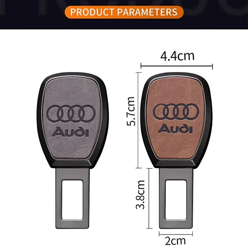 Car Seat Belt Clip Extender Safety Seatbelt Lock Buckle Plug For Audi A8 Q5 A1 A2 A4 A6 A7 Q2 Q3 Q4 Q6 Q7 Q8 TT RS3 RS5 RS6 RS7