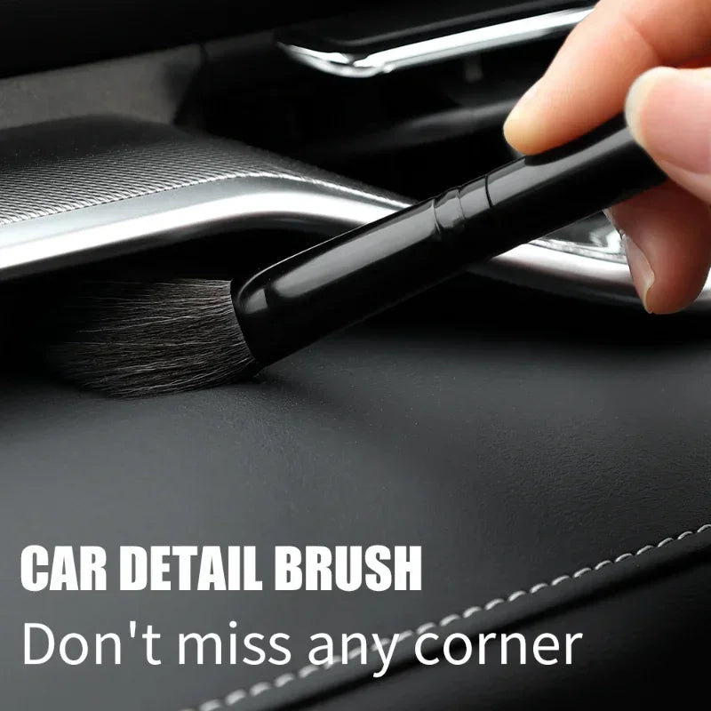Ultra-Soft Detailing Brush Super Dense Auto Interior Detail Brush With Synthetic Bristles Car Dashboard Duster Detailing Brush