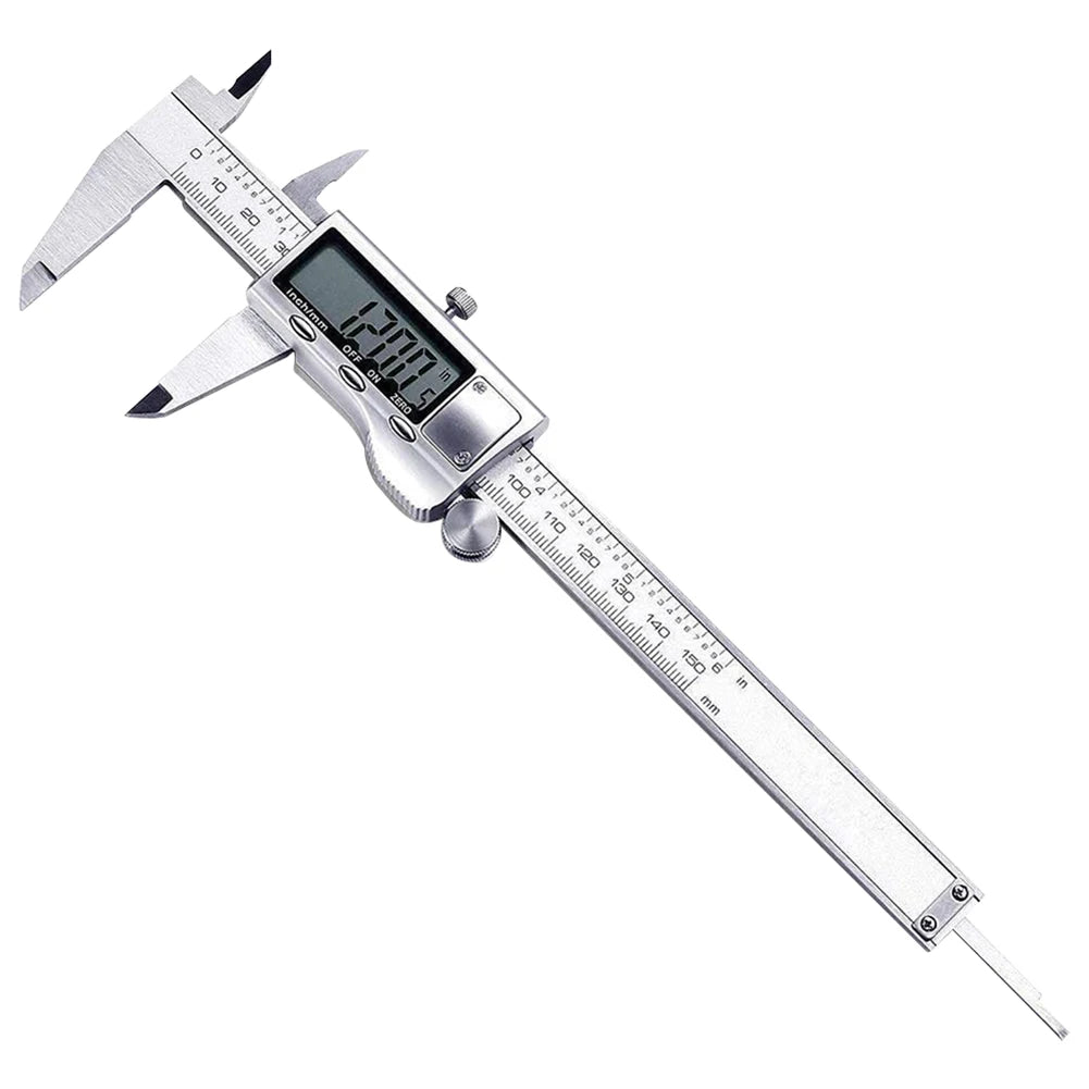 150mm/6Inch Digital Caliper Measuring Tool Digital Micrometer with Large LCD Screen Pachymeter for DIY/Household