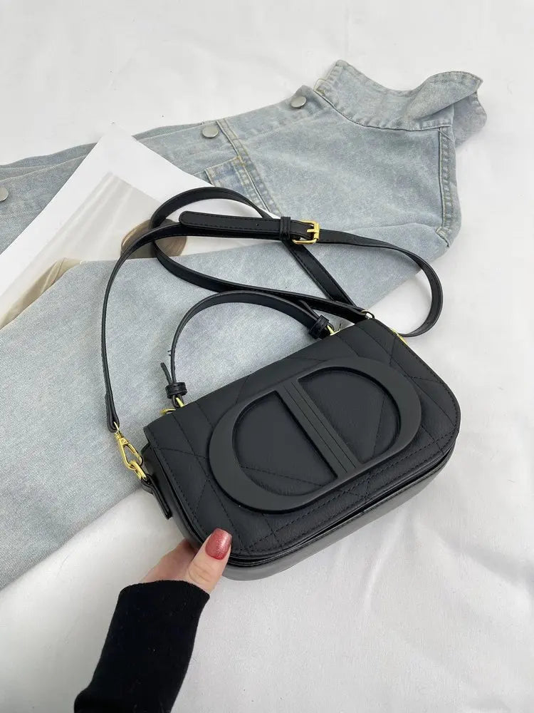 Fashionable Stylish Original Retro Diaper Bag for Women Elegant Leather Crossbody Handbag Large Capacity Unique ClassicMessenger