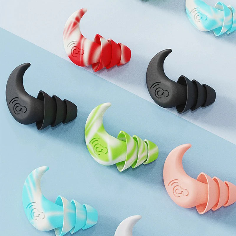 Silicone Earplugs Sleeping Earplugs for Sleep Anti-Noise Silicone Earplugs Ear Plugs Prevent Snoring Ear Plugs Health