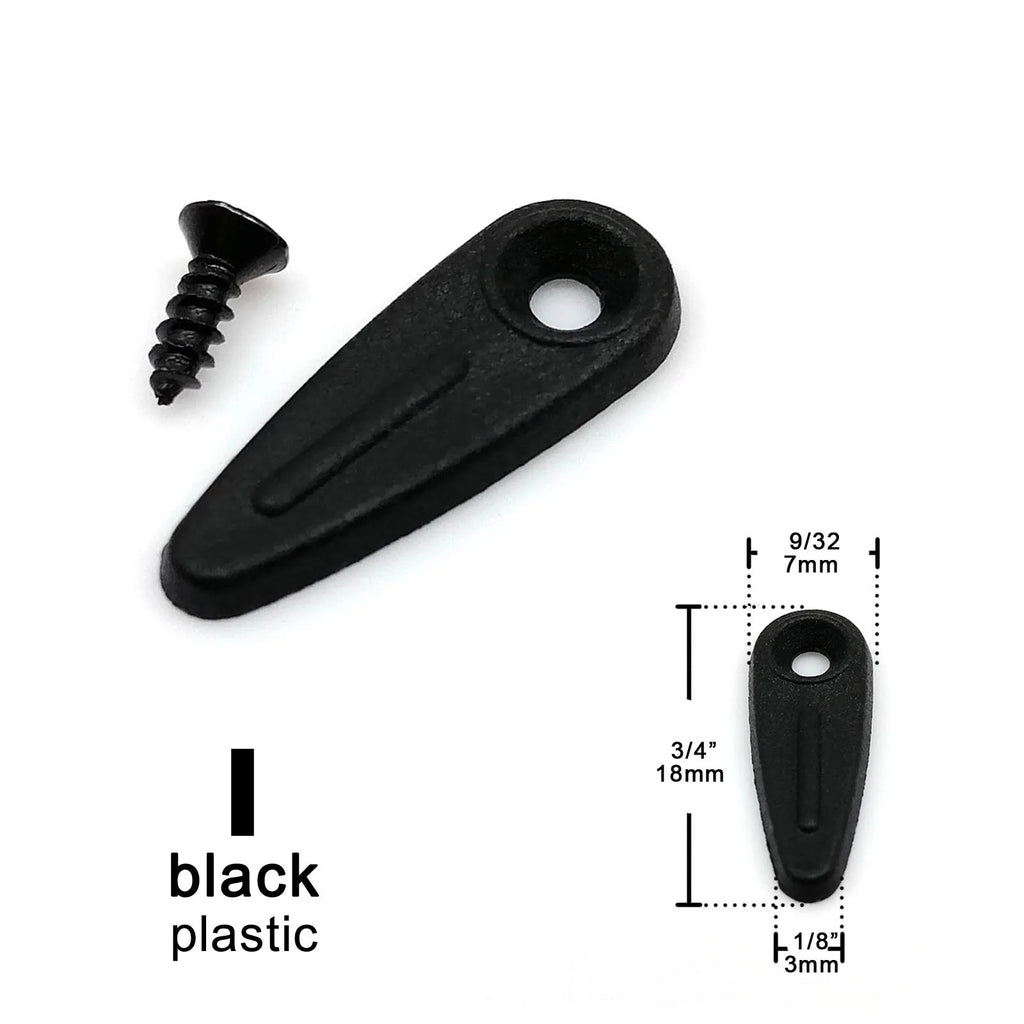 50pc Golden Black Clear Metal Plastic Picture Photo Mirror Scrapbook Frame Backboard Turnbutton Turn Button Rotating Fixing Brad