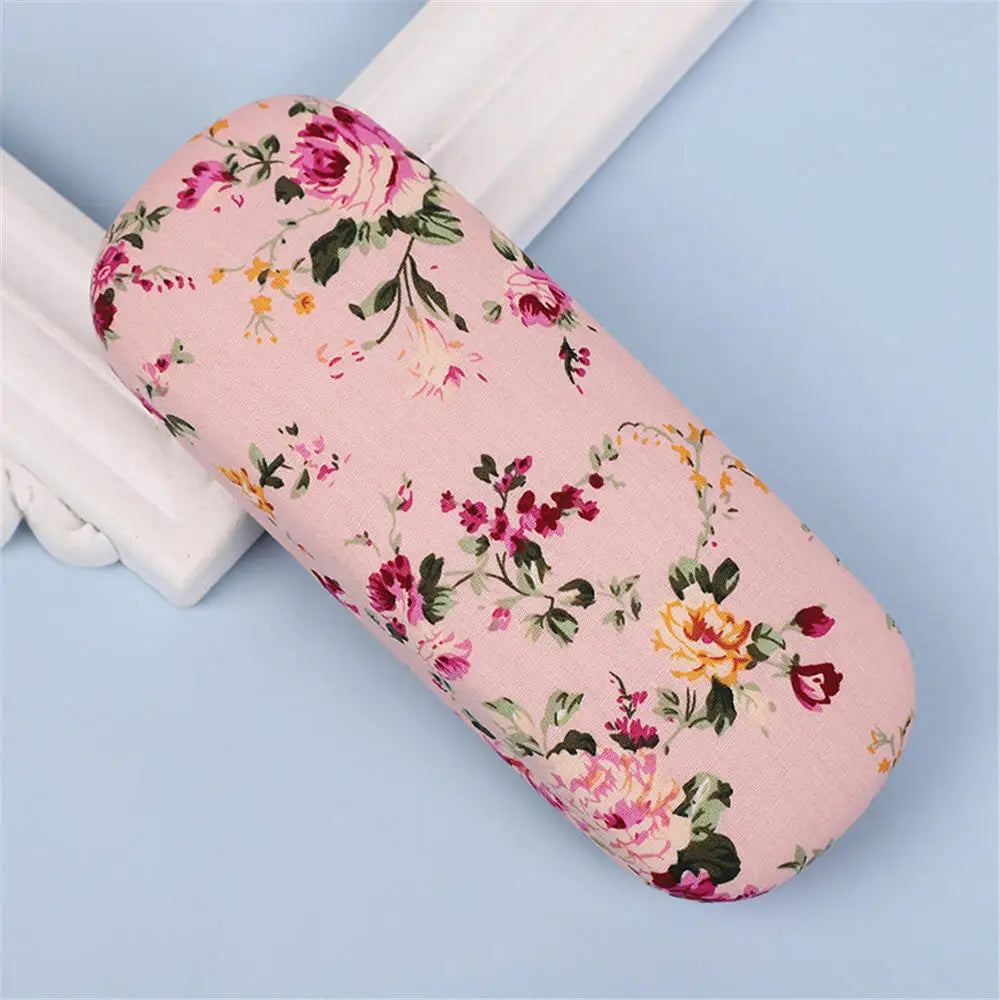 Unisex Hard Glasses Box for Men Women Reading Myopia Glasses Protector Case PU Leather Solid Color Fashion Eyewear Accessories