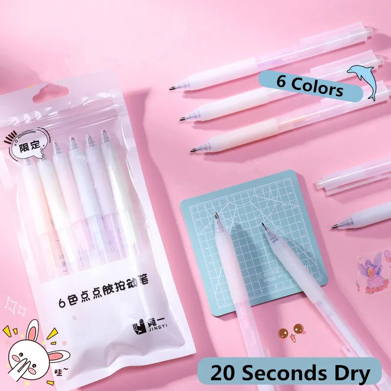Fashion Student Colored Liquid Glue Pen Child Handmade Paper Crafts Hand Account Sticker Nail Gel Viscose Tool Fast Dry Adhesive