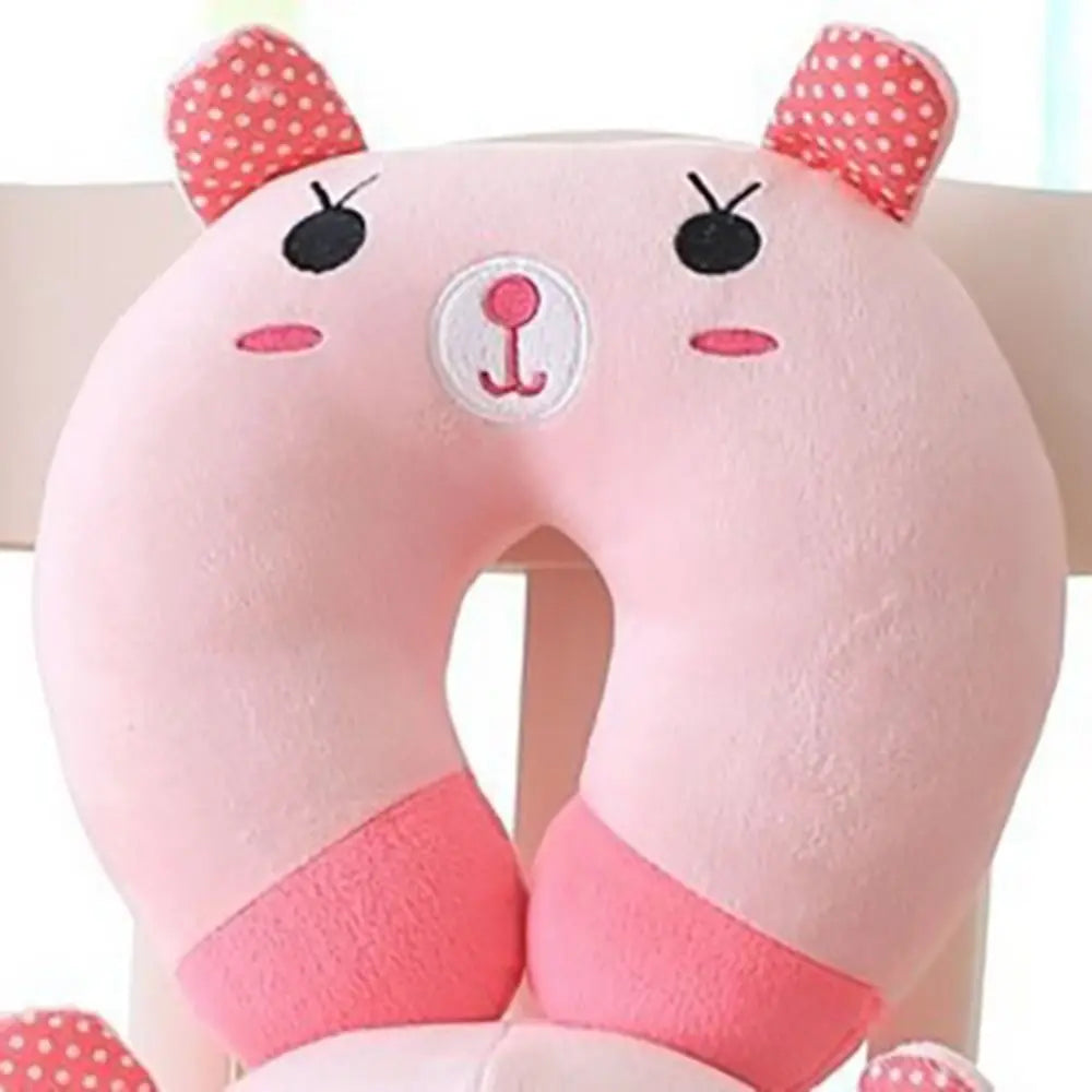 Soft Children 10 Colors Nursing Cushion Travel Pillows Flight Neck Pillow U-Shaped Pillow Neck Protection