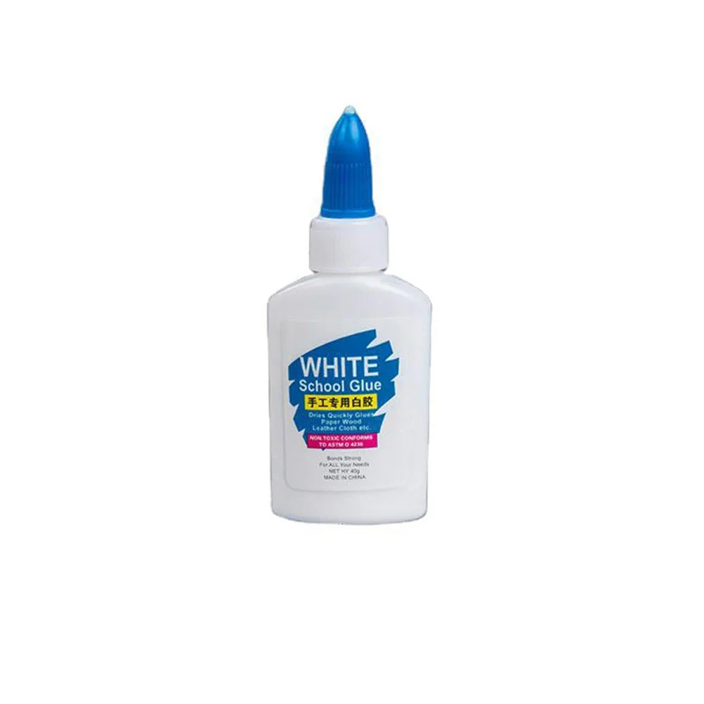 1PC Washable White Craft Glue Liquid Kindergarten Diy Wood Glue Sticker Super Strong Bond Paper Craft School Office Stationery