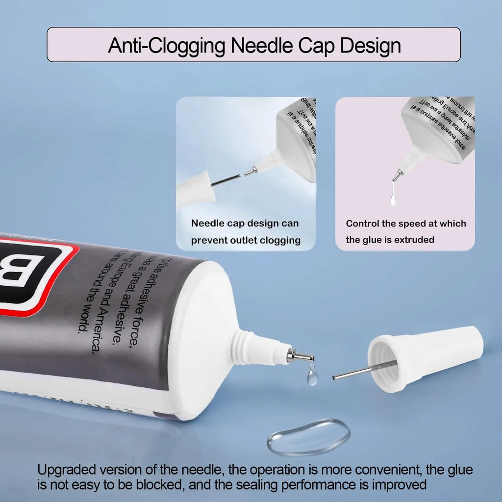 B7000 Glue Transparent Mobile Screen Repair Glue Multipurpose DIY Strong Adhesive Jewelry Craft Adhesive Liquid Shoes Glue
