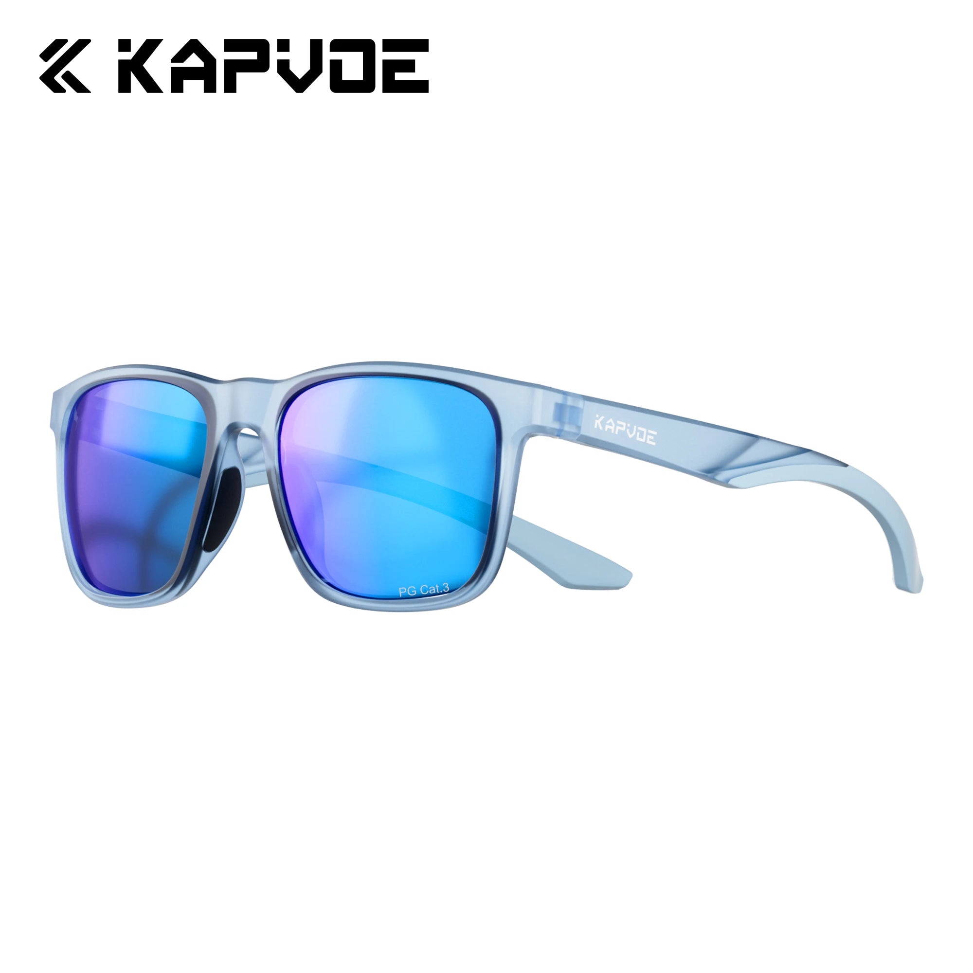 KAPVOE HD UV400 Polarized Sports Sunglasses Outdoor Sun Protection Eyewear Cycling Fishing Driving and Casual Stylish Sunglasses