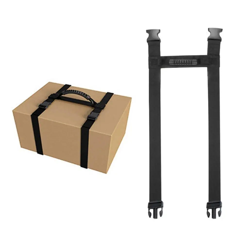 Adjustable Nylon Moving Carrying Strap Heavy Duty Box Cargo Transport Belt Lifting Strap For Boxes Luggage Furniture
