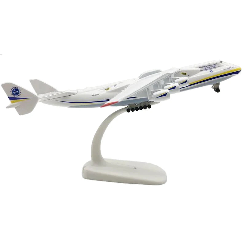 1/400 Scale 20CM Diecast Alloy Antonov An-225 "Mriya" A380 330 747 777 Airplane Model For Gift Collection