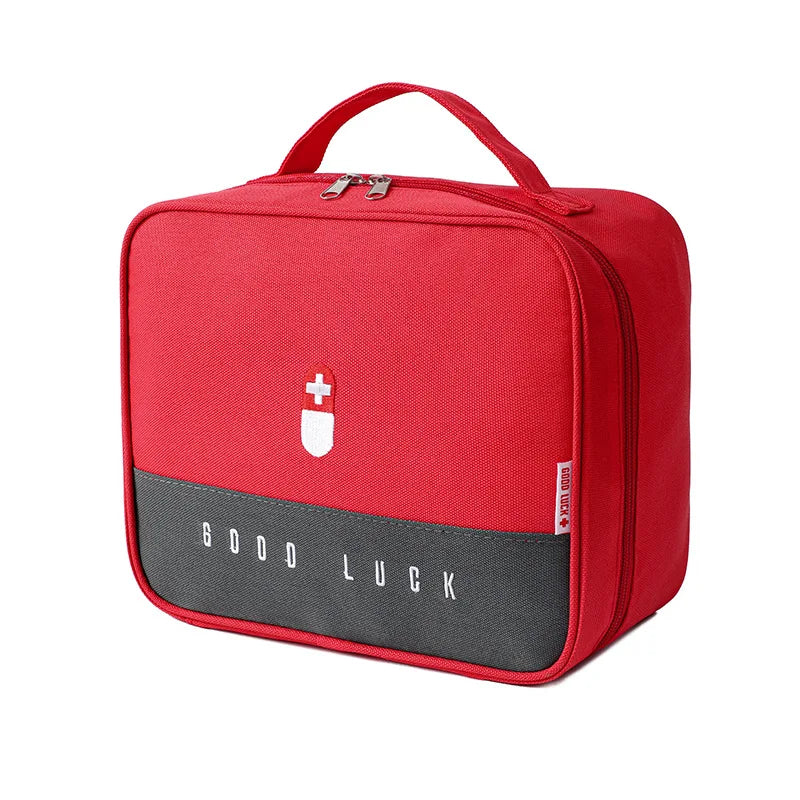 Portable First Aid Kit Bags Medicine Medical Large Storage Bag Pouch Camping Emergency Home Outdoor Travel Handle Bag Organizer
