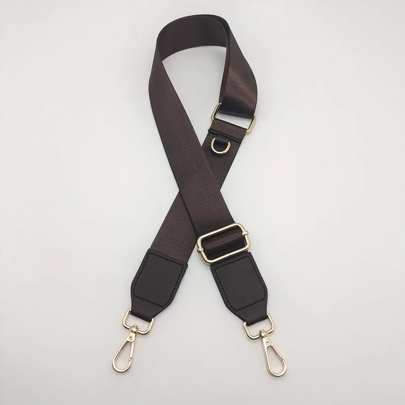 New Solid Color Nylon Bag Accessories D-type Buckle Hanging Small Bag Style Crossbody Strap Adjustable Backpack Shoulder Strap