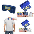 0XLD 0-30 Degree Electronic Scoliometer Detector with Storage Bag & Screwdriver Digital Scoliosis Meter Spine Measuring Tool