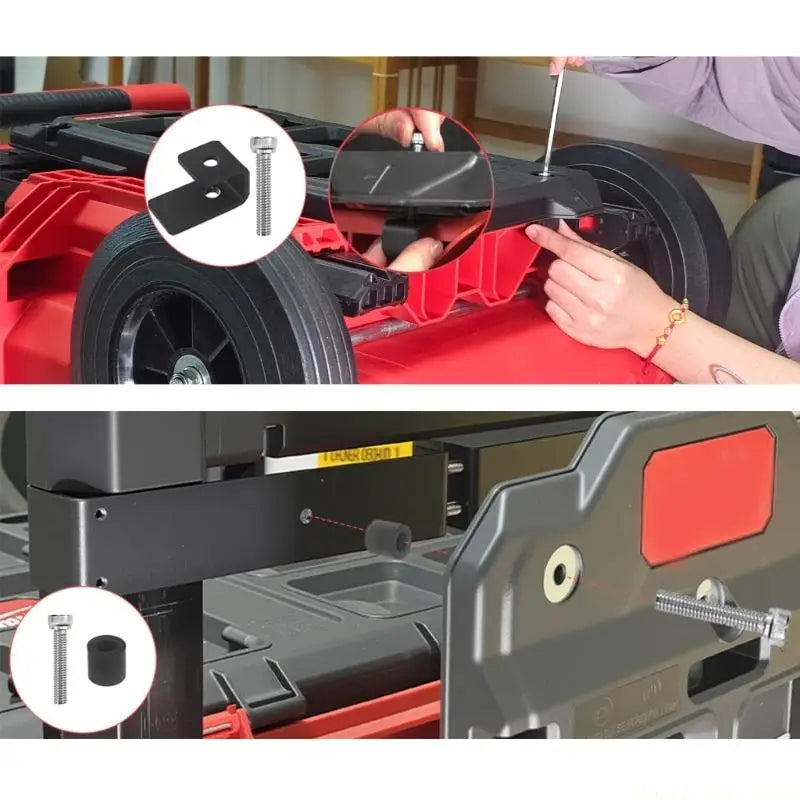 A2BE Quick Assembly Mounting Plate Parenthesis for Rolling Tool Storage Structure