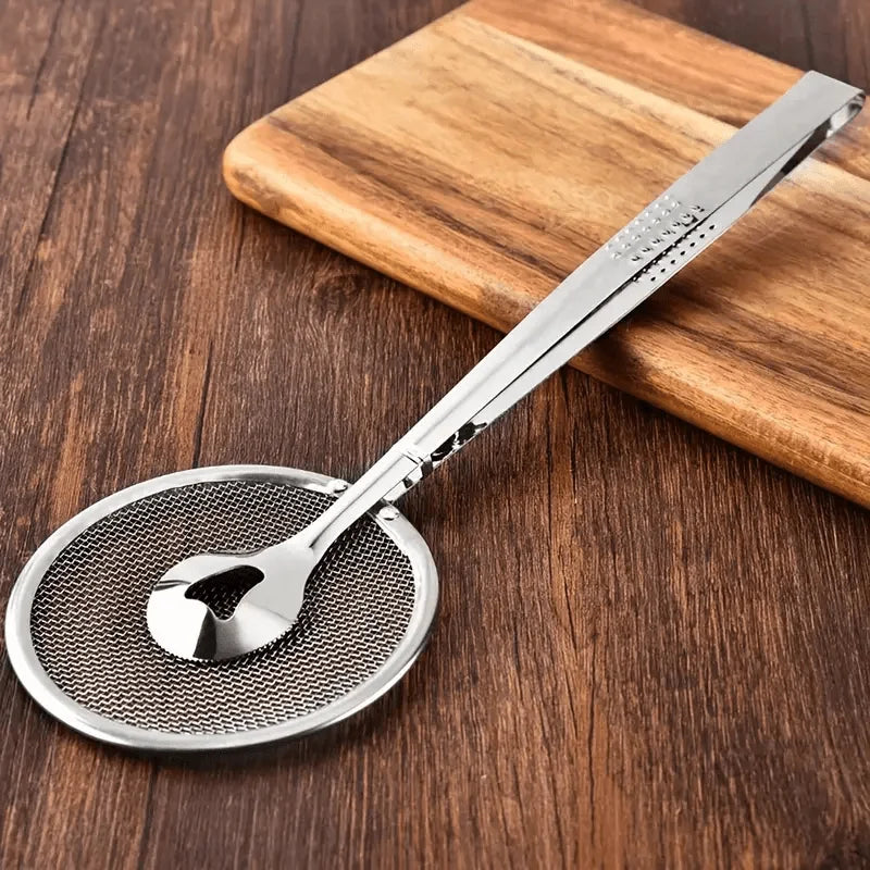 Stainless Steel Kitchen Tongs—a Versatile and Easy-to-clean Tool Ideal for Preparing and Frying Healthier Meals for Outdoor Cook