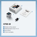 2026 Hot Sale Super Mini Upgrade 2-in-1 Wireless CarPlay & Android Auto / Carlife Adapter For Wired CarPlay Cars