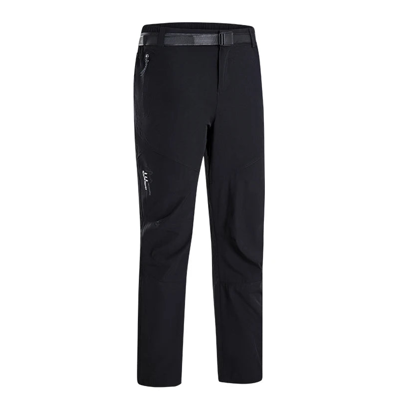 JNLN Men Hiking Pants Outdoor Camping Trekking Running Climbing Mountain Trousers Stretch Lightweight Quick Dry Waterproof Pants