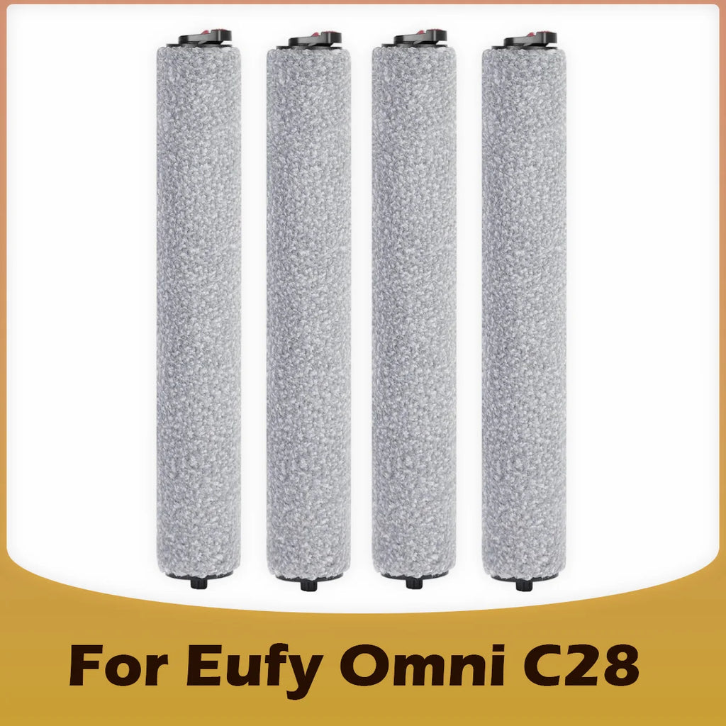 Replacement Parts for Eufy C28 Omni / Eufy C28 Robot Vacuum Cleaner Accessories Main Side Brush HEPA Filter Dust Bag Mop Rollers