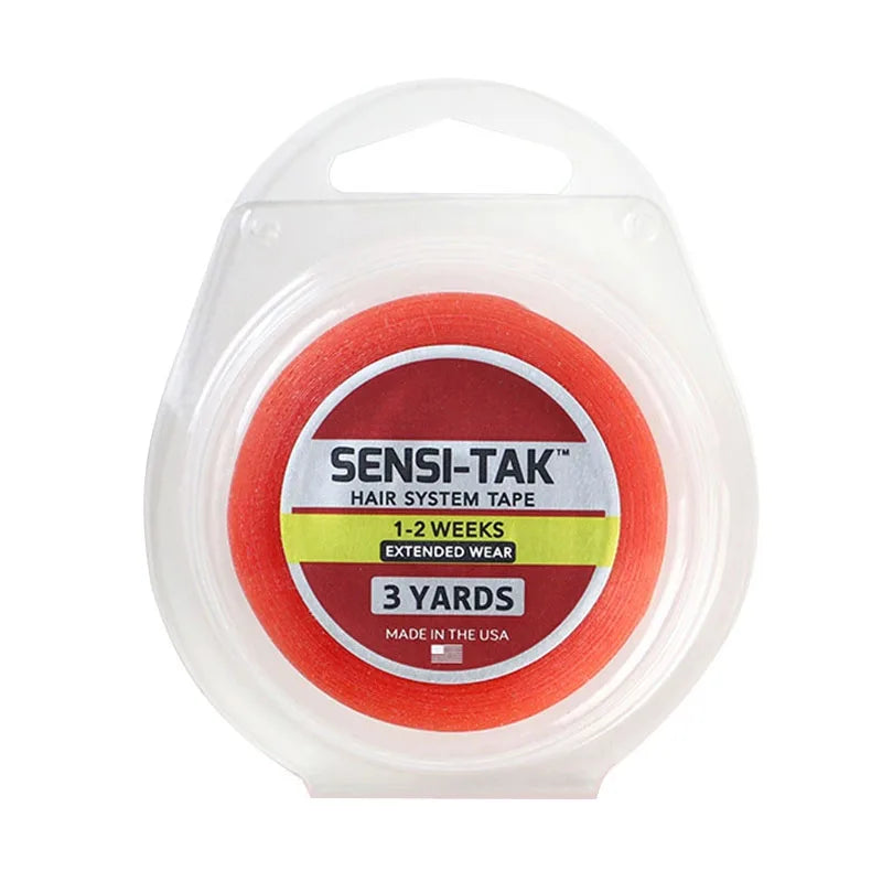3yards*1inch(2.54cm) Lace Wig Tape Red Double Sided Adhesive Tape For Hair Tape Extension/Toupee/Lace Wig