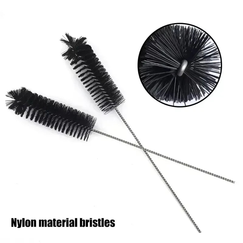 Car Carbon Deposit Cleaning Brush Stainless Steel Gap Brush Air Intake Valve Combustion Chamber Engine Maintenance Tool