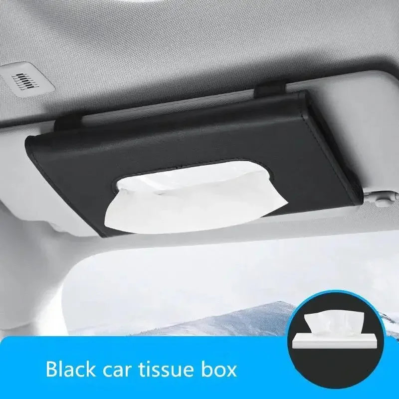 Automobile Sunshade Paper Towel Box Car - Mounted Fashion Pull-out Carton